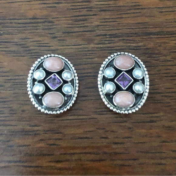 Nicky Butler Jewelry - $62  Nicky Butler Estate Earrings   Sterling Silver 925 India
